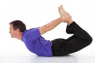 Yoga asana pentru prostatită